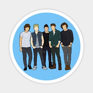 One Direction stand together Magnet